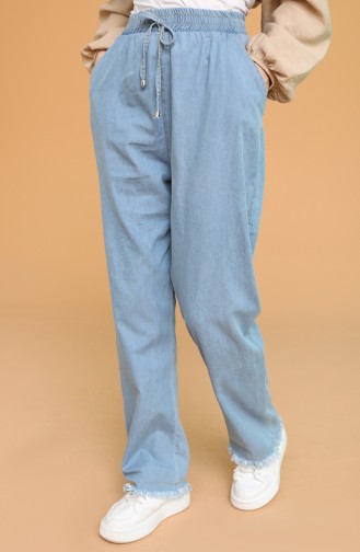 Pantalon Bleu 3502A-01