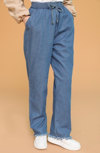 Pantalon Bleu Jean 3502A-02