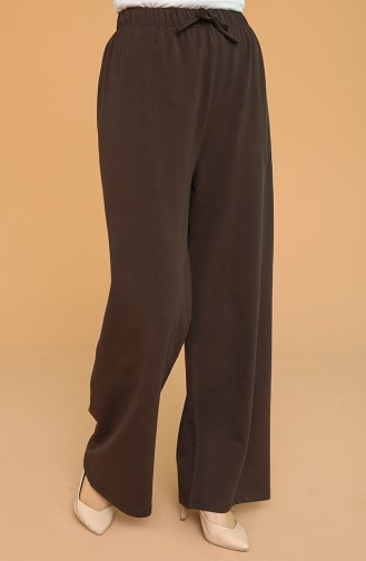 Pantalon Couleur Brun 8307-01