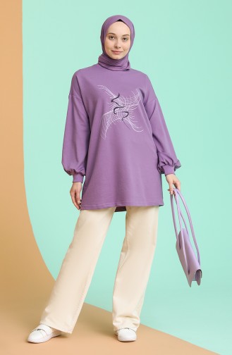 Lilac Color Tunics 3011-05