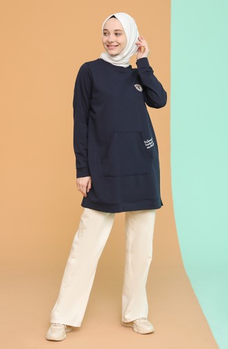 Navy Blue Tunics 3017-04