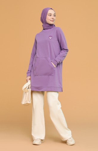 Lilac Color Tunics 3017-07