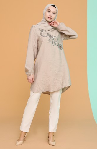 Beige Tuniek 1245-03