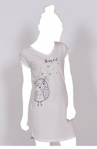 White Pajamas 10280000.BEYAZ