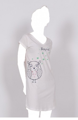 White Pyjama 10280000.BEYAZ