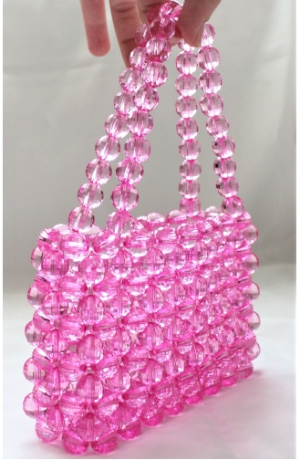 Pink Portfolio Hand Bag 0056-02