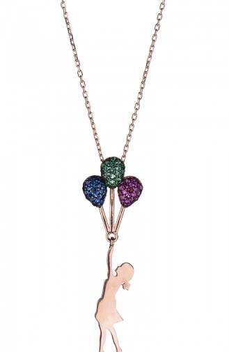 Rose Tan Necklace 029R