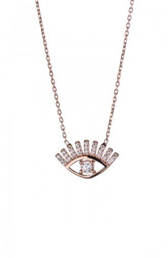 Collier Peau Rose 010-1