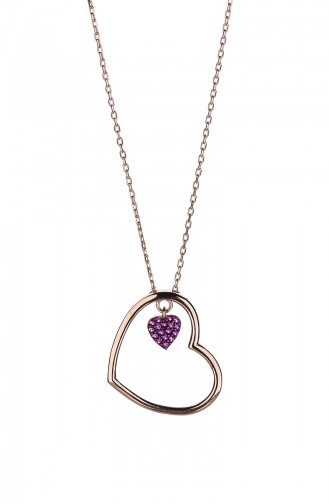 Rose Skin Necklace 013R