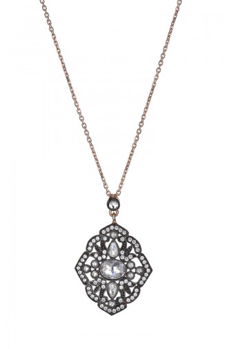 Rose Tan Necklace 0138