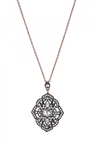 Collier Peau Rose 0138