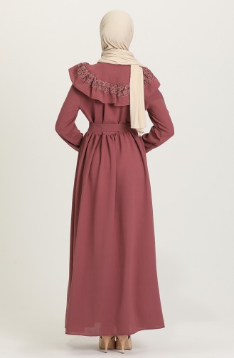 Dusty Rose İslamitische Jurk 5052A-02