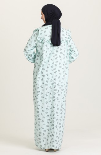 Robe Hijab Vert menthe 21Y8337-05