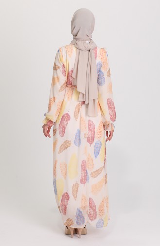 Robe Hijab Beige 21Y8374-01