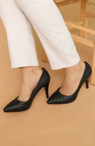 Chaussures a Talons Noir 120-01