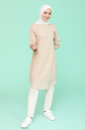 Beige Tunics 1164-03