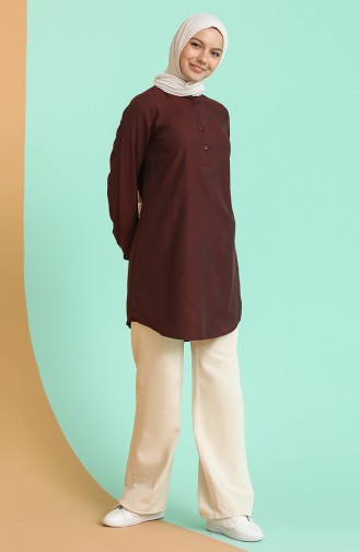 Claret red Tuniek 2538-10