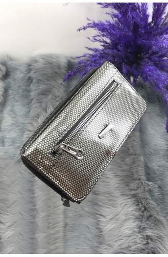 Silver Gray Wallet 0982-01