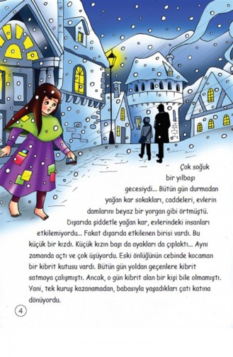 İlk Masal Kitaplarım Kibritçi Kız 9786257944601