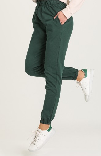 Sweatpants أخضر زمردي 0037-05