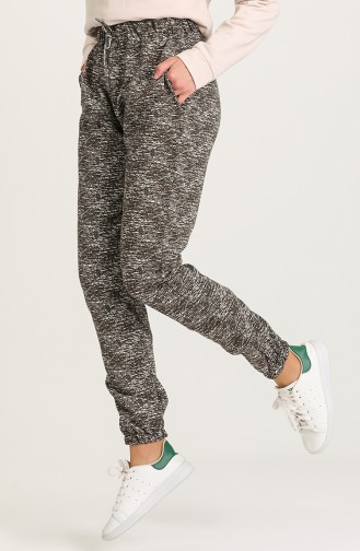 Jogger Eşofman Altı 0037A-01 Kahverengi