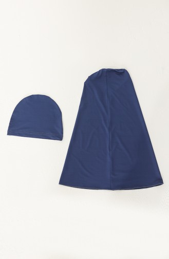 Indigo Hijab Badeanzug 21615-01