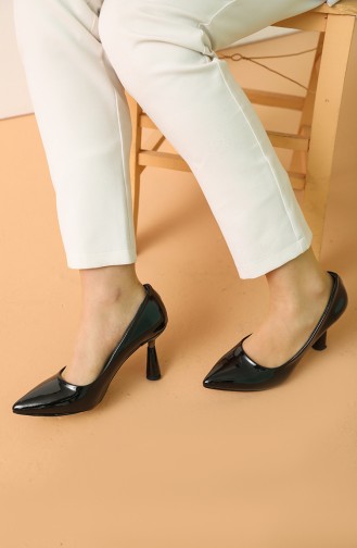 Black High-Heel Shoes 017-12