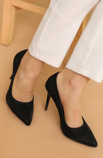 Chaussures a Talons Noir 150-03