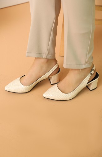 Skin Color High-Heel Shoes 611-06