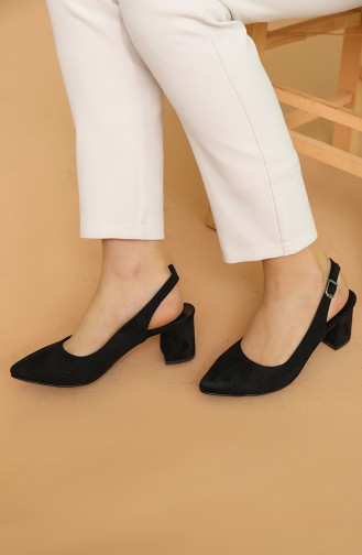 Chaussures a Talons Noir 611-07