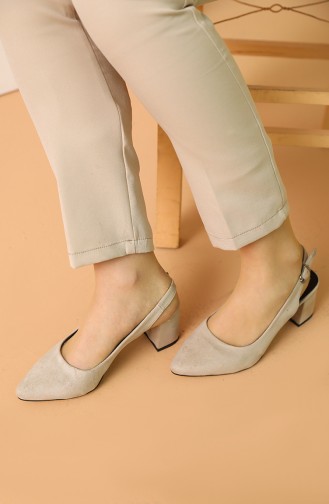 Skin Color High-Heel Shoes 611-08