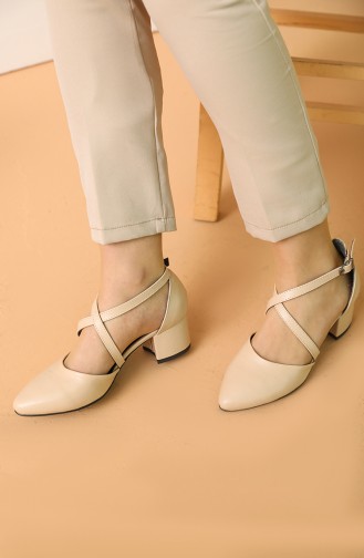 Skin Color High-Heel Shoes 7-1-01