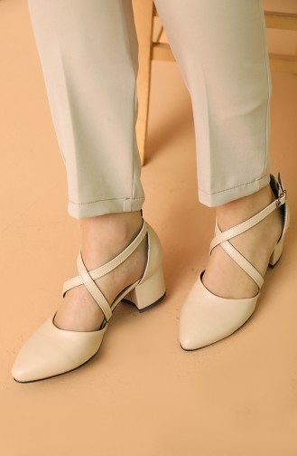 Skin Color High-Heel Shoes 7-1-01