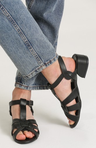 Black Summer Sandals 5-15-05