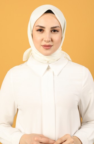 Cream Scarf 15215-15