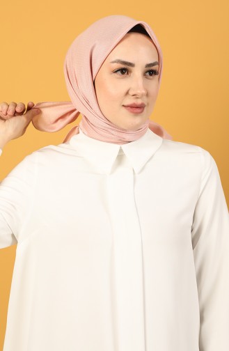 Platin Cotton Eşarp 15215-21 Pudra