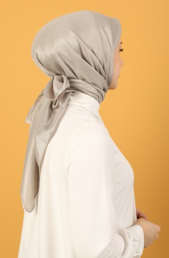 Platin Cotton Eşarp 15215-27 Gri