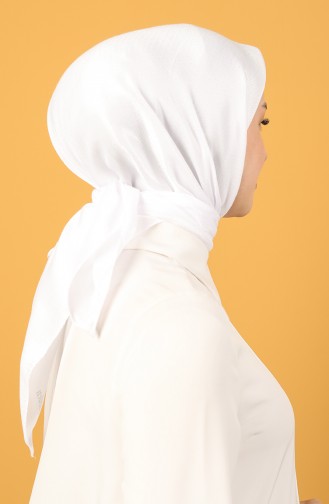 White Hoofddoek 15215-30