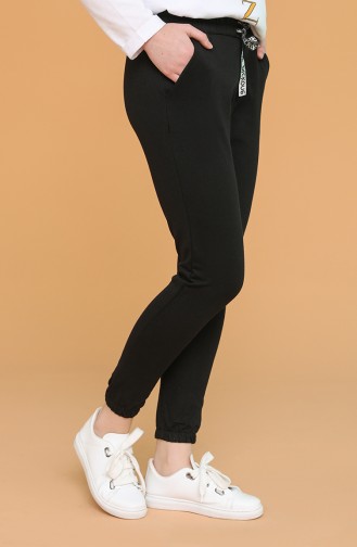 Black Sweatpants 6132-01