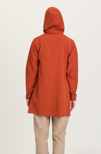 Brick Red Cape 0203-03