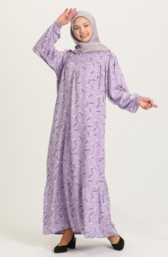 Robe Hijab Lila 21Y8361-03