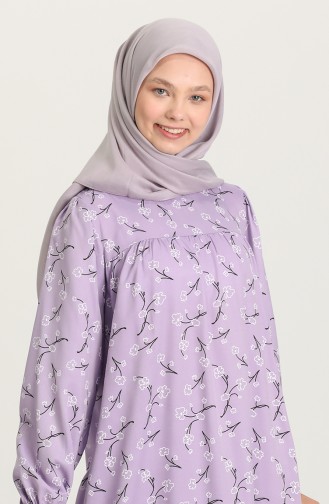 Lilac İslamitische Jurk 21Y8361-03