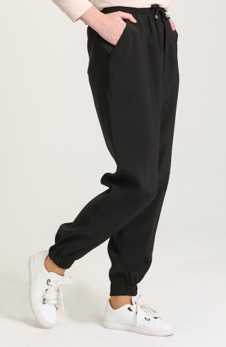 Pantalon Noir 0191-02