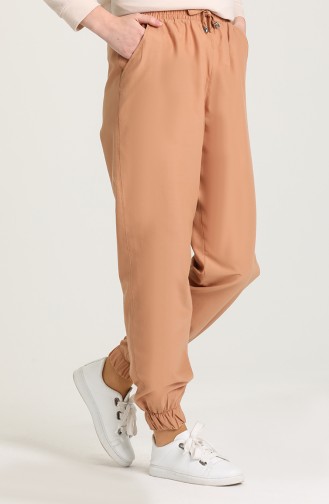 Cepli Jogger Pantolon 0191-03 Sütlü kahve