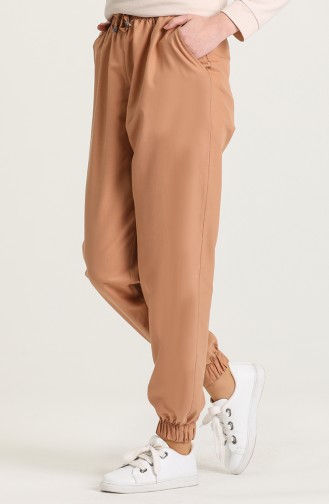 Cepli Jogger Pantolon 0191-03 Sütlü kahve