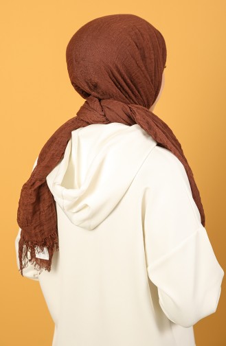 Dark Brown Sjaal 19060-25