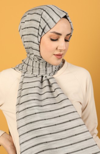 Light Gray Shawl 1002-07