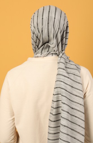 Light Gray Shawl 1002-07