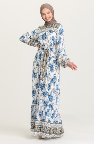 Robe Hijab Indigo 2167-03