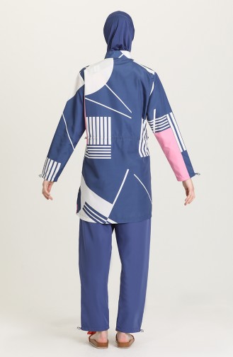 Indigo Swimsuit Hijab 21227-03